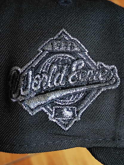 New Era New York Yankees script world series black titanio 59FIFTY