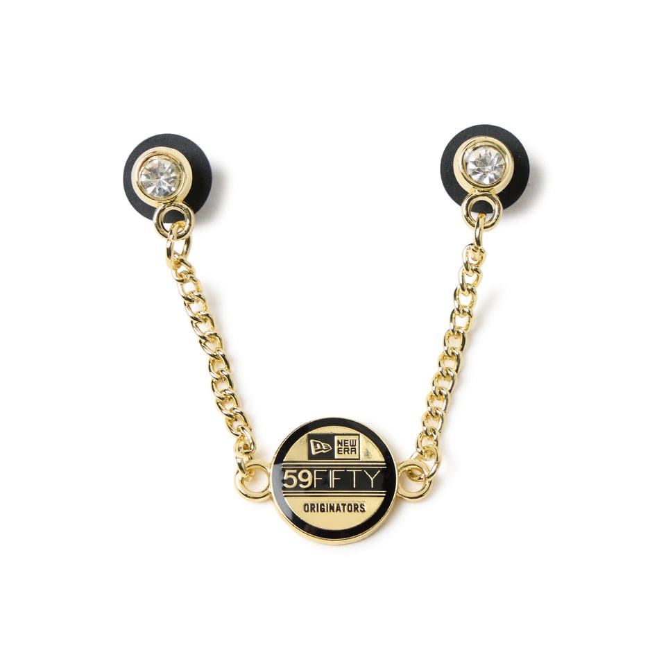 Cadena para accesorios de gorra 59FIFTY color Oro/Negro