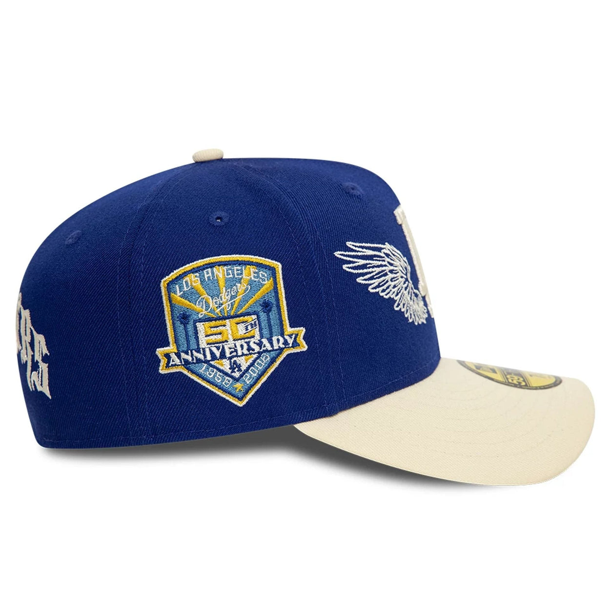 Gorra LA Dodgers MLB Team Wings 59FIFTY Fitted Azul Marino