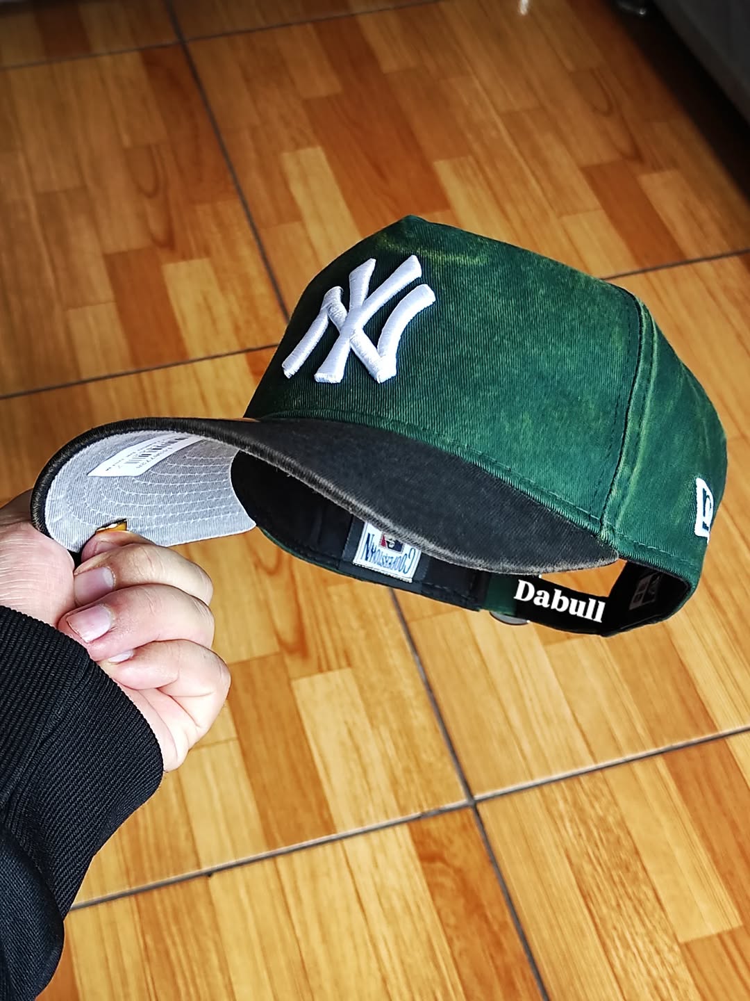 New era New York Yankees DENIM green 9FORTY A-FRAME Snapback