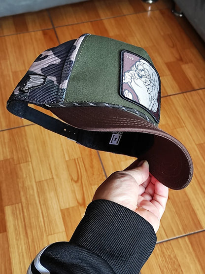 Trucker multicolor Diablo de Tasmania Looney Tunes de Capslab
