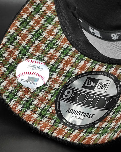 New Era White sox"Corduroy Black" 9 Forty A-FRAME snapback