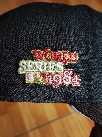 Detroit tigers mlb BLACK two tone pink uv/ New Era 59fifty