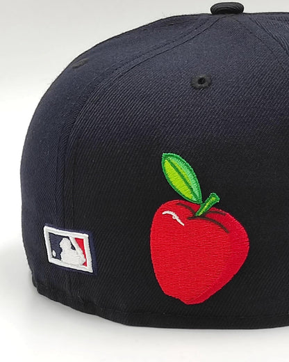 New Era New york yankees liberty navy edition 59fifty fitted cap apple