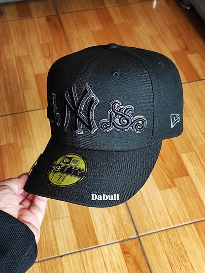 NEW ERA NEW YORK YANKEES WORLD SERIES 1999 METALIC BLACK 59FIFTY