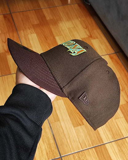 New Era 59 Fifty Arizona Diamondbacks Fields inaugural patch brown