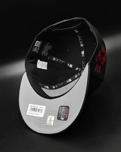 New Era chicago Bulls champions red edition 9fifty snapback cap