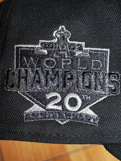 New Era Anaheim Angels 20th Anniversary Black Pewter Prime Edition 59Fifty Fitted
