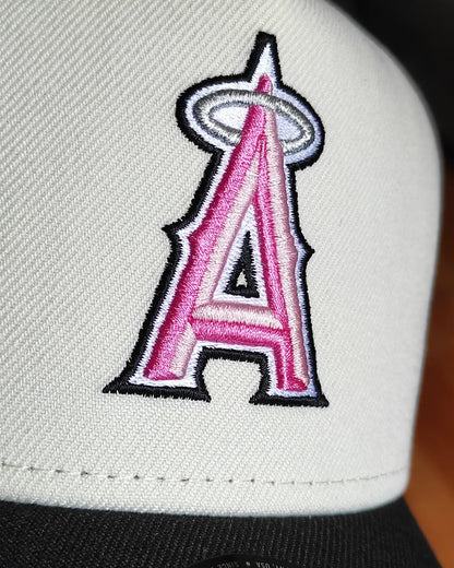 New Era Anaheim Angels 50 TH aniversario Chrome black 9FORTY A-FRAME