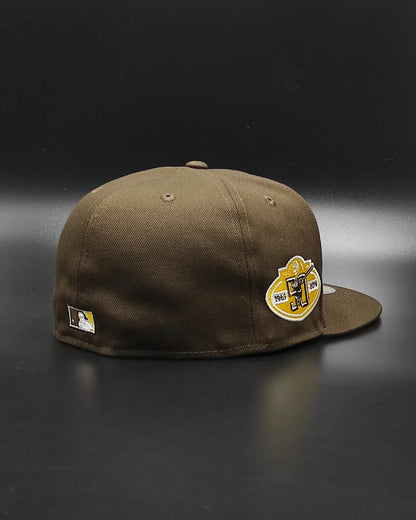 New Era San Diego padres 50th anniversary brown yellow edition 59fifty fitted hat