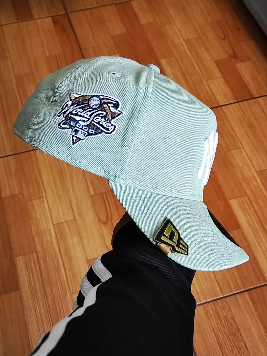 New York Yankees 'Denim White' 9FORTY A-Frame Snapback