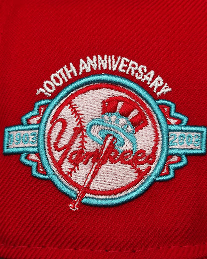 New Era New York Yankees 100th aniversario colección Liberty 🗽 9FIFTY Snapback - rojo