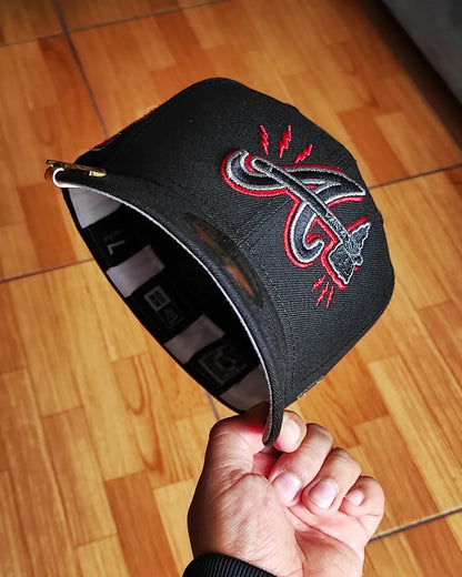 New Era Atlanta Braves World Series 1995 ⚡ Black Edition 59Fifty Fitted Hat