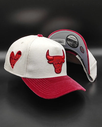 Newera Chicago Bulls Corduroy velvet  9 forty aframe Snapback
