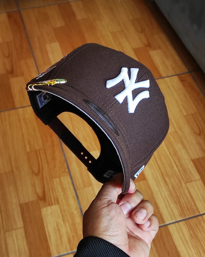 New Era New York Yankees world series Brown 9 FIFTY SNAPBACK