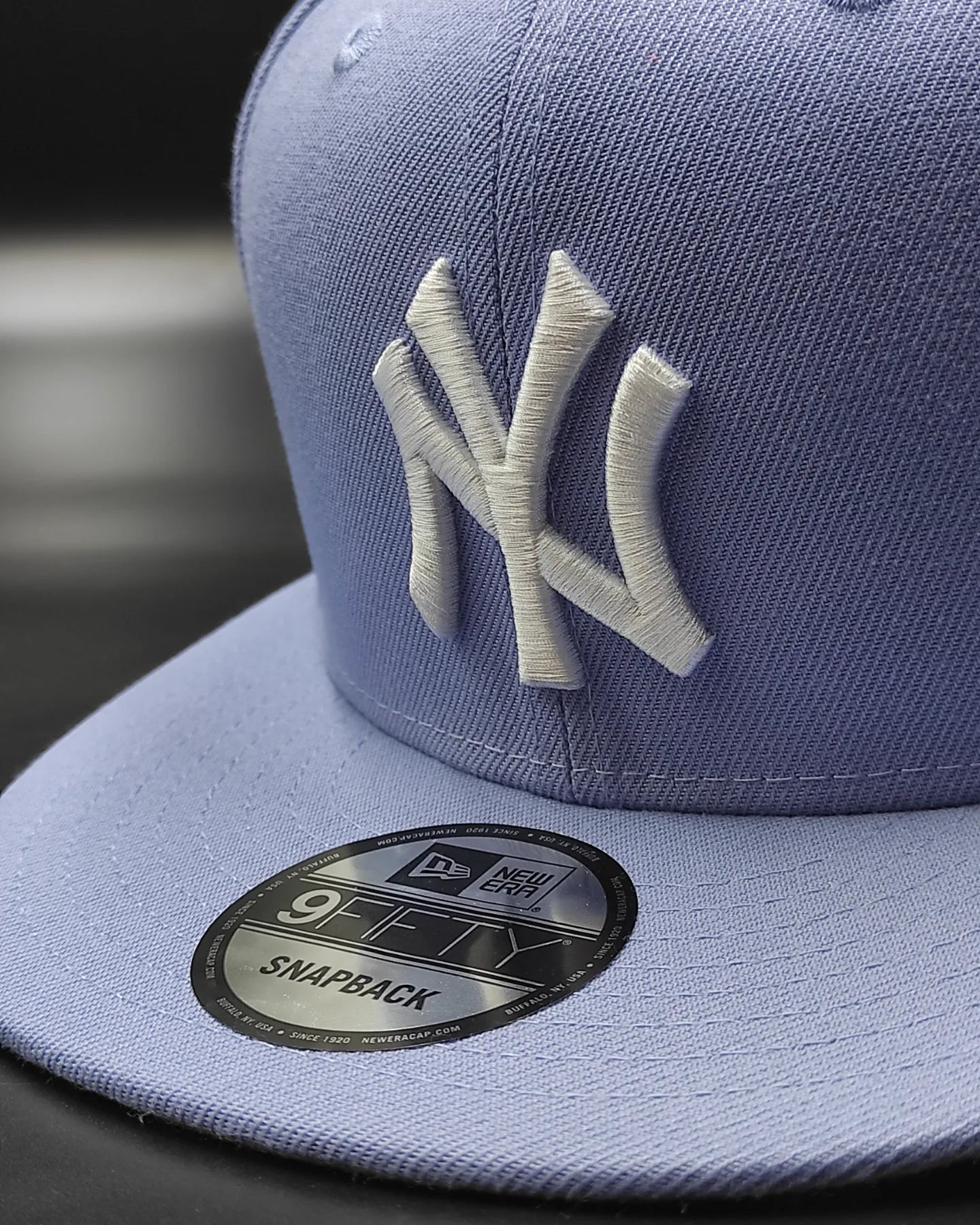 New Era New York Yankees 100th aniversario lavanda 9 FIFTY Snapback