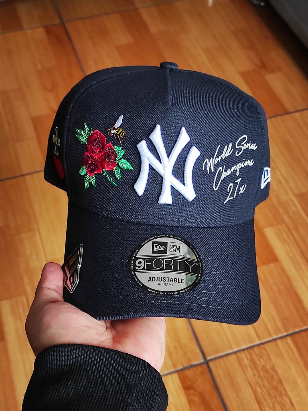 New York yankees champs MLB 9forty AFRAME snapback