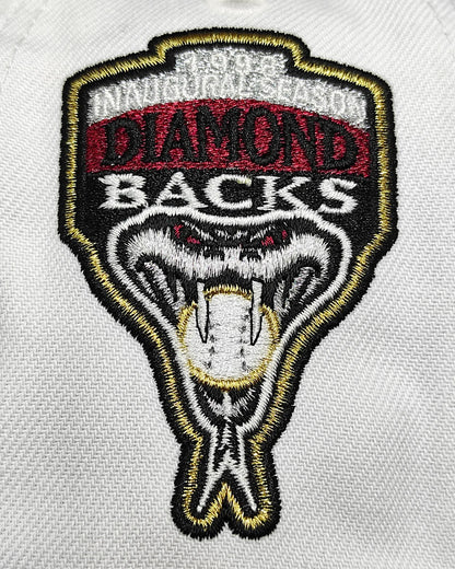 New Era Arizona Diamondbacks 1998 New Era 9Fifty Snapback blanco , rojo , plomo
