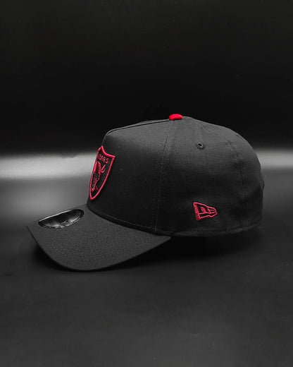 New Era Oakland Raiders 'Negro & Scarlet' 9FORTY A-Frame Snapback