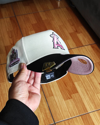 New Era Anaheim Angels 50 TH aniversario Chrome black 9FORTY A-FRAME