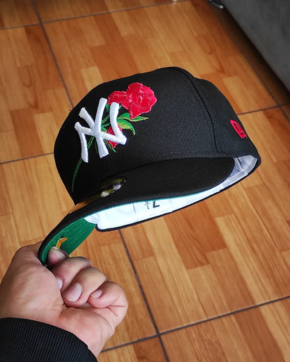 New Era New York Yankees World Series 1999 Black Rose Edition 59Fifty Fitted Hat