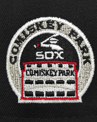 New Era Chicago White Sox comiskey park black throwback edition 59fifty fitted hat