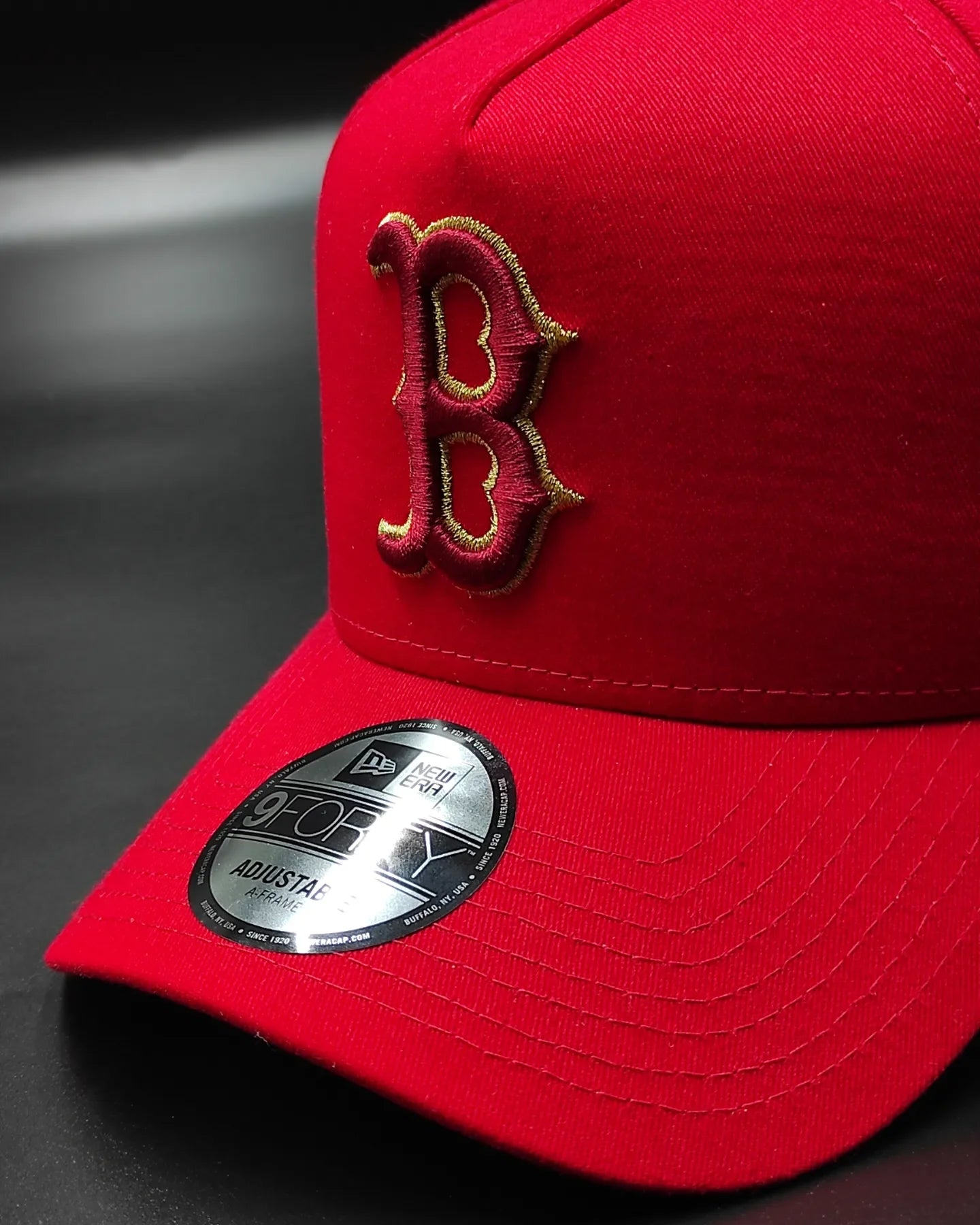 New era Boston Red Sox año del dragón 9 FORTY AFRAME color rojo🐉🈵