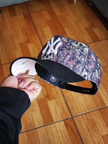 New era New York Yankees SKULL ☠️ 9FORTY A-FRAME hat