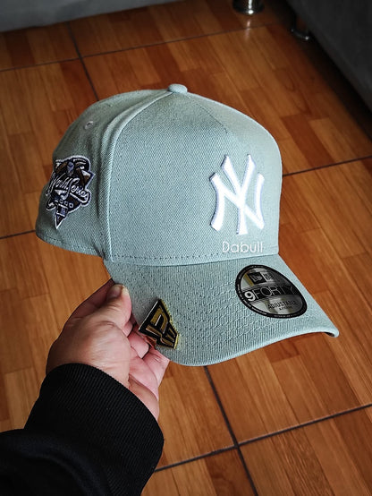 New York Yankees 'Denim White' 9FORTY A-Frame Snapback