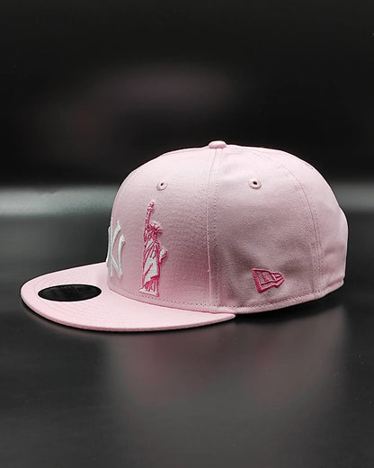 New Era New York Yankees 1999 world series colección Liberty 🗽 9 FIFTY Snapback - pink