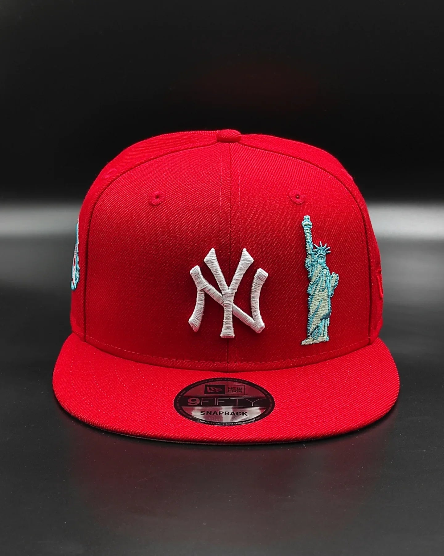 New Era New York Yankees 100th aniversario colección Liberty 🗽 9FIFTY Snapback - rojo