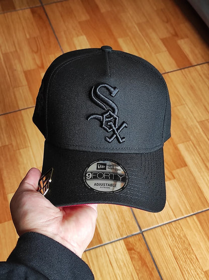 New Era Chicago White Sox All Star Game 2003 Black Out Red Edition 9Forty A Frame SNAPBACK