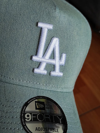 Los Angeles Dodgers'Denim White' 9FORTY A-Frame Snapback