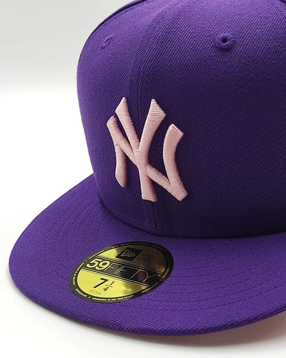 New Era New York Yankees world series 1998 purple pink edition 59fifty fitted cap