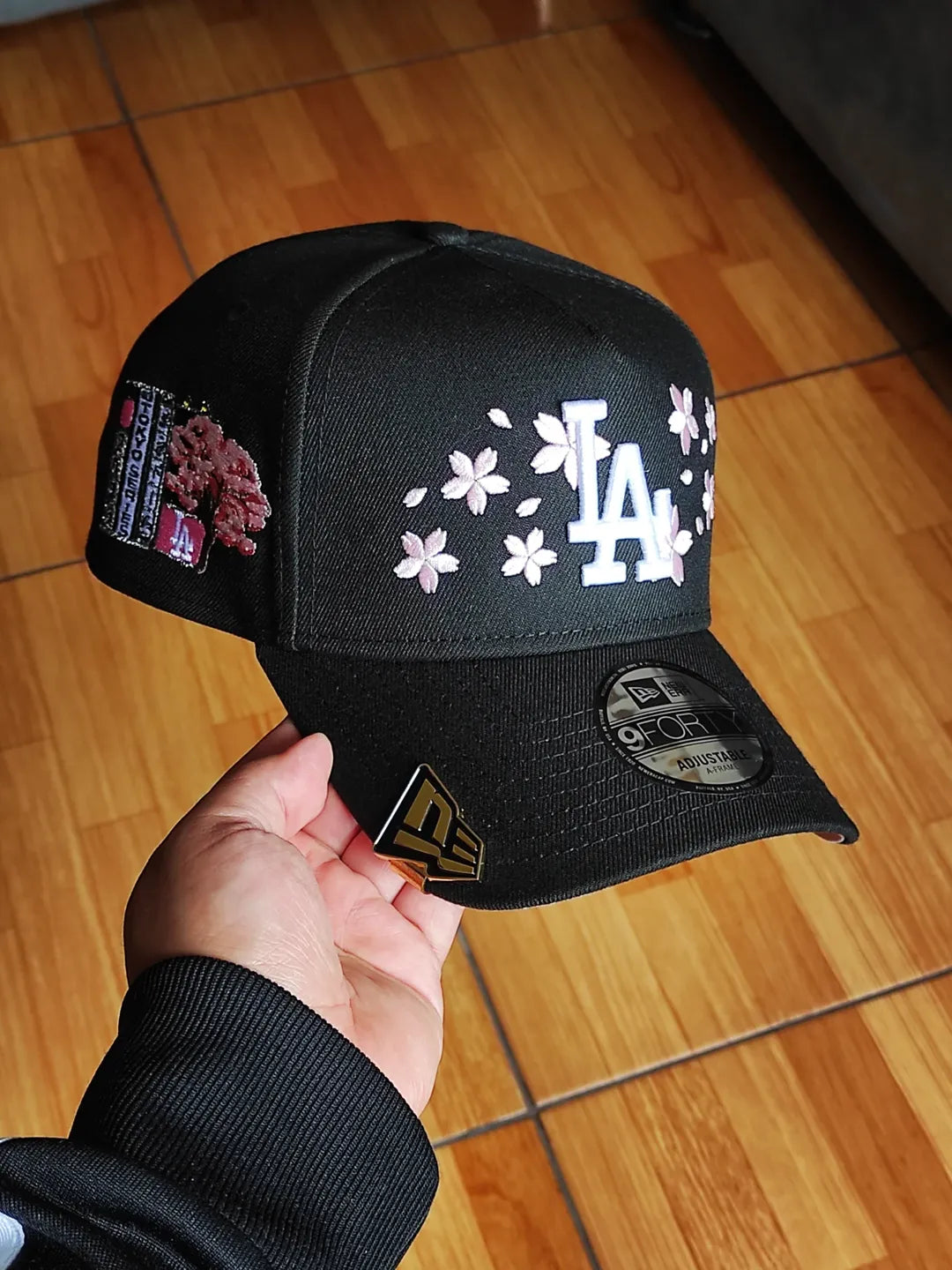 New Era Los Angeles Dodgers sakura🌸 Tokyo series 2025 BLACK 9forty a frame