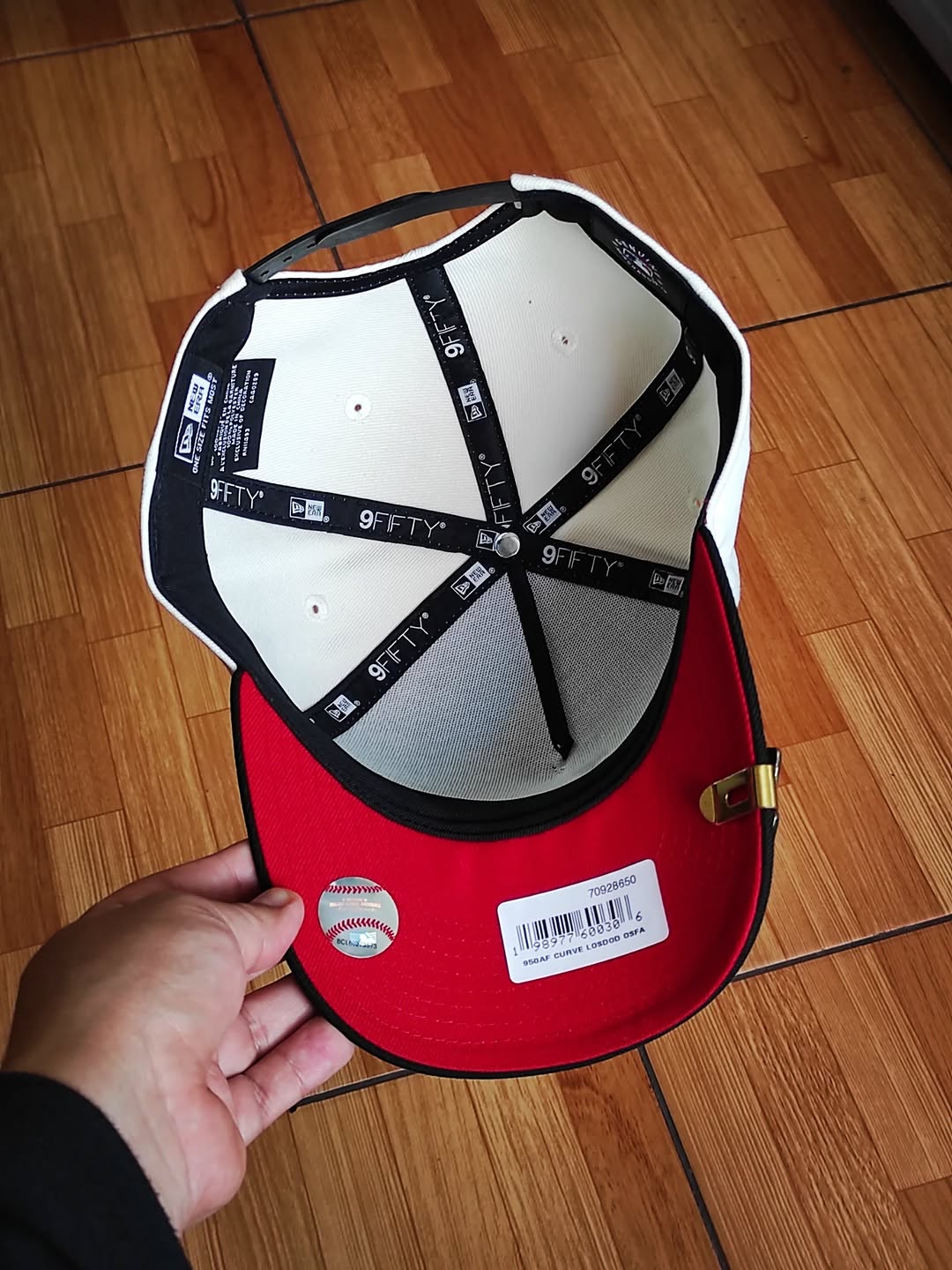 Los Angeles Dodgers Chrome Black 2 Tone 2024 World Series Champions SP 9Fifty A-Frame Snapback
