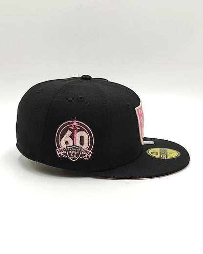 New Era 59fifty cookies & cream raiders hat - black