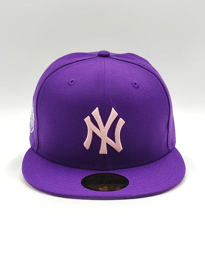 New Era New York Yankees world series 1998 purple pink edition 59fifty fitted cap