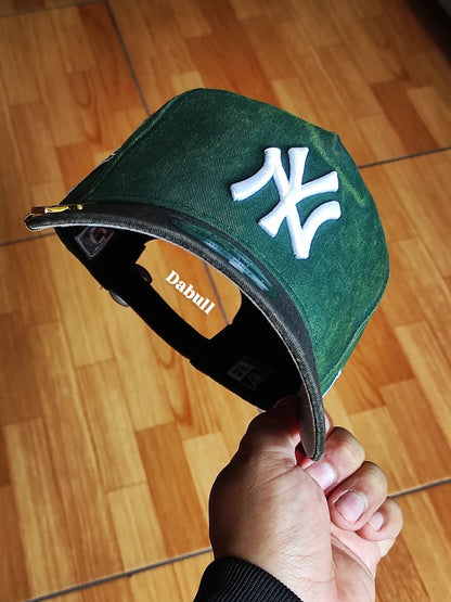 New era New York Yankees DENIM green 9FORTY A-FRAME Snapback