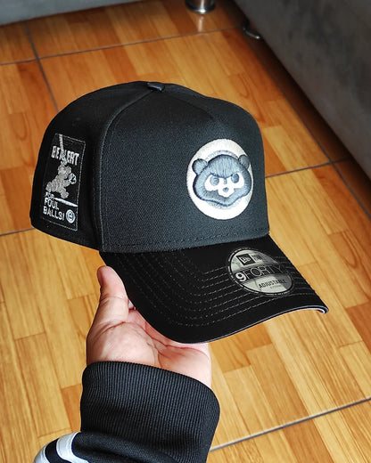 New Era Chicago Cubs viscera satinada black 9 FORTY A-FRAME