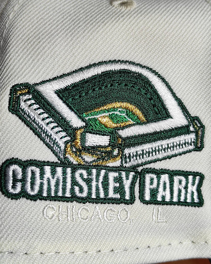 New Era Chicago White Sox comiskey chrome dark green 9Forty Snapback Hat