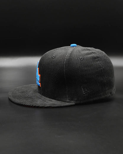 Los Angeles Dodgers Orange  60th Anniversary  New Era 59Fifty Fitted UV glow