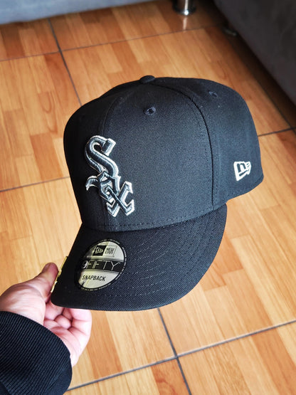 NewEra White Sox World Series Black 9fifty Snapback