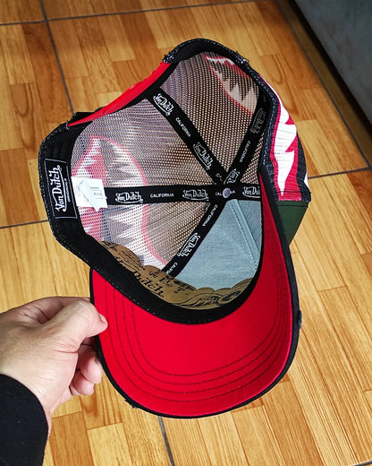 Gorra exclusiva Vondutch camo spirit trucker