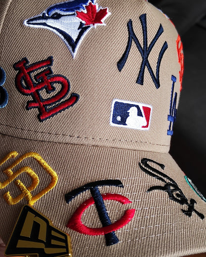 New Era MLB 'All Over' 9FORTY A-Frame Snapback