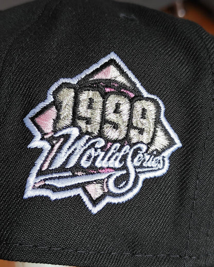 New Era New York Yankees World series 1999 black / pink  59fifty fitted