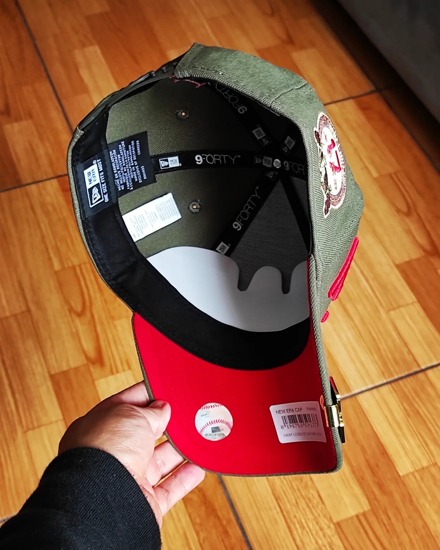 New Era Los angeles Dodgers OTHANI olive red 9 FORTY AFRAME