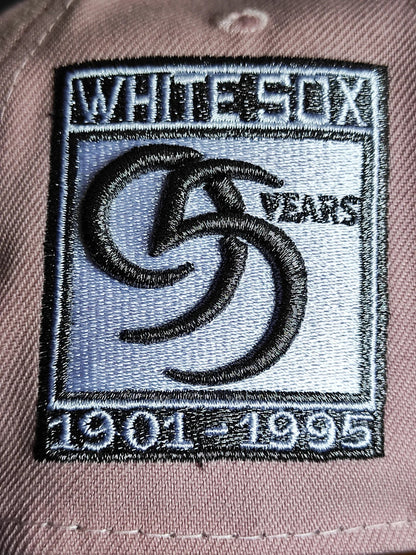 Chicago White Sox 95 Years Side Patch New Era A-Frame 9Forty Snapback