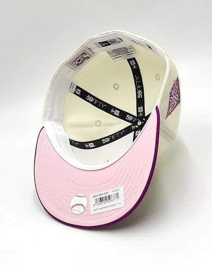 New Era Oakland Athletics 25th anniversary cream dome prime edition 59fifty fitted hat