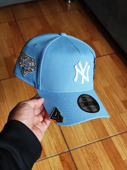 New Era New York Yankees world series sky 9forty A-Frame Snapback
